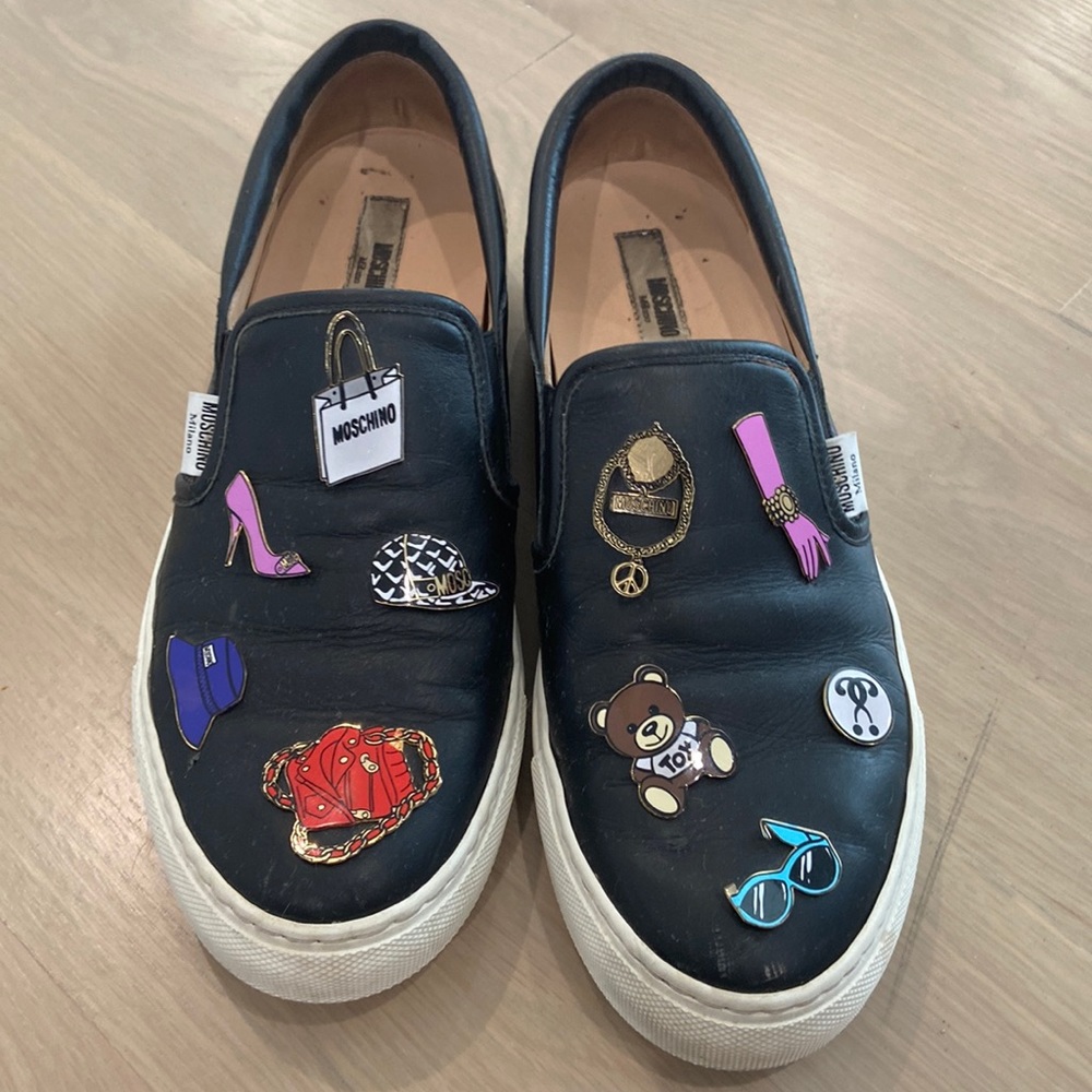 Moschino slip ons
